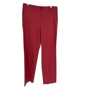 346 Brooks Brothers Pants Men's Size W 36 L 34 Red Fitzgerald Fit